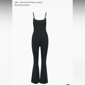Aritzia Wilfred Free Divinity Kick Flate Jumpsuit